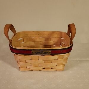 Longaberger Natural Holiday Basket Of Thanks
